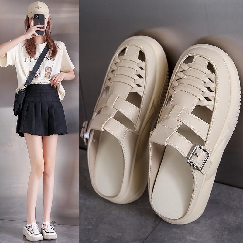 

Versatile New Shoes Casual and Breathable Thick-soled Sandals 35