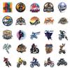 50 Off-Road Motorcycle Stickers: Cool, Waterproof Helmet & Suitcase Decorations