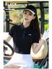 2026 Women's Golf Short-Sleeve Polo T-Shirt for Spring/Summer Sportswear