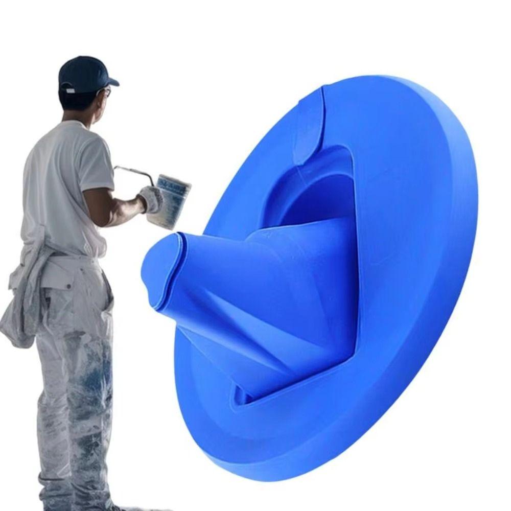 Reduziert unordentliche Tropfen Farbdosendeckel Faltbarer Farbeimer Farbeimerdeckel Autopflege