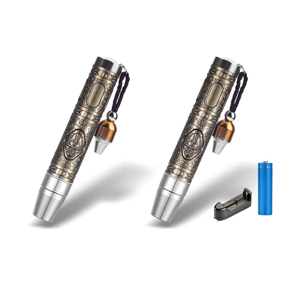 Identification Jade Flashlight 3 Modes Curing Light 365nm Aluminum Alloy for Emerald Jewelry for Gems Amber