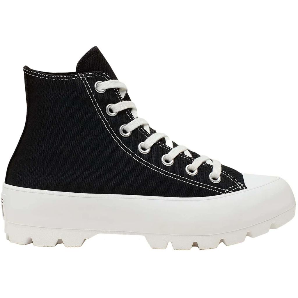 New Converse Chuck Taylor All Star Lugged Hi Black White Women's 565901C