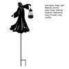 1/2Pcs Outdoor Witch Solar Lanterns Halloween Decorations Weather-Resistant
