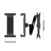 Telescopic Car Rear Pillow Phone Holder Tablet Car Stand Seat Rear Headrest Mounting Bracket For Phone Tablet 4-11 Inch