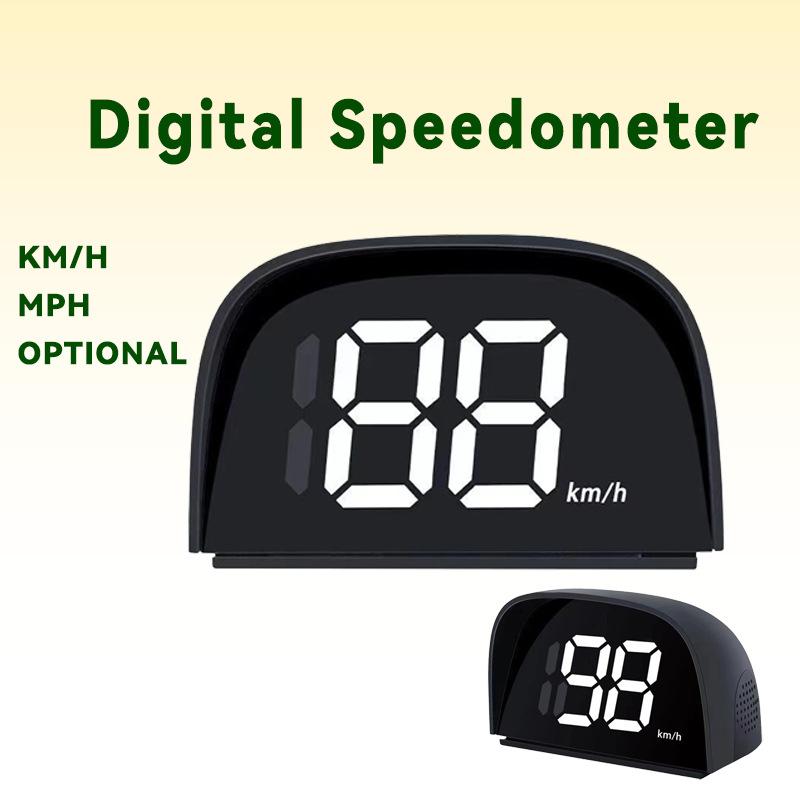Car Head Up Hd Display Gps Speedometer Speed Kmh Digital Hud Windshield Projector For All Cars Auto Electronics Accessories