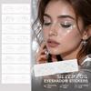 8pairs Butterfly Glitter Eyeshadow Sticker Star Lazy Eye Makeup Patches  Dance Music Festival