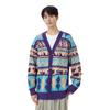 Li Ning Rijin Doujin Collection Knitwear Men's Ultraviolet AMBU021-3