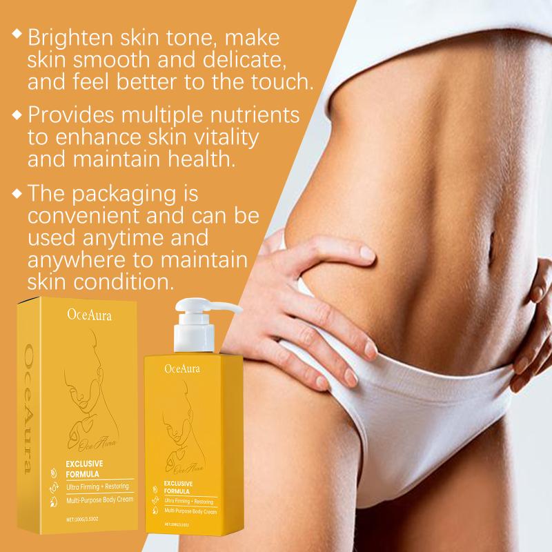 Oceaura Body Firming Moisturizer Cream Gentle Nourishing Firming Skin Hydrating Brightening Rejuvenating Full Body Lotion