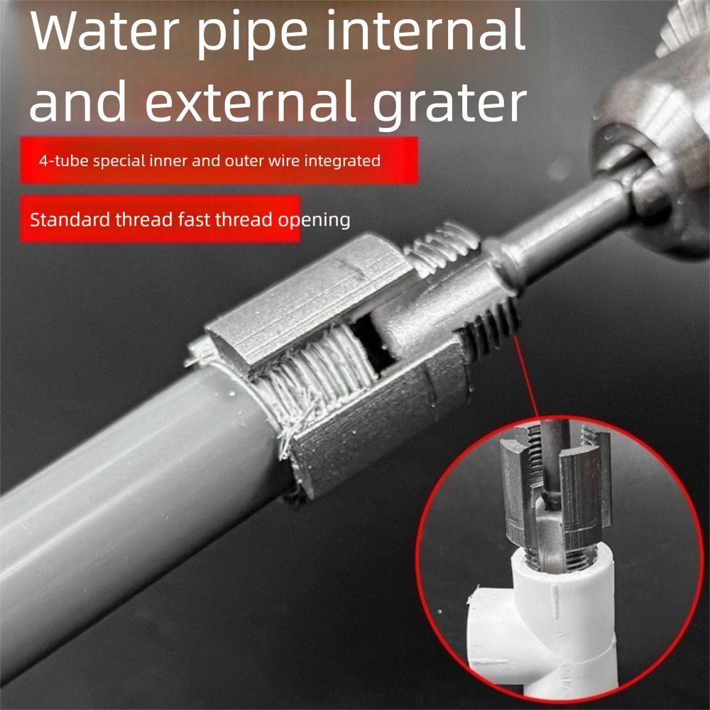 4/6 Points Water Pipe Thread Opener Universal Water Pipe Threading Drills