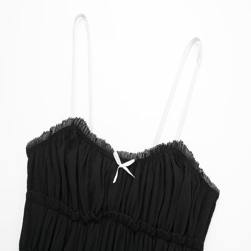Fashion Style 2024 Spring/Summer New Arrival Women's Silm Short Versatile Small Bows Decorative Texture Tops 7200012