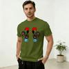 Galo de Barcelos Rooster TShirt for Unisex Leisure Cotton Tees Round Collar Short Sleeve T Shirt Adult Clothing