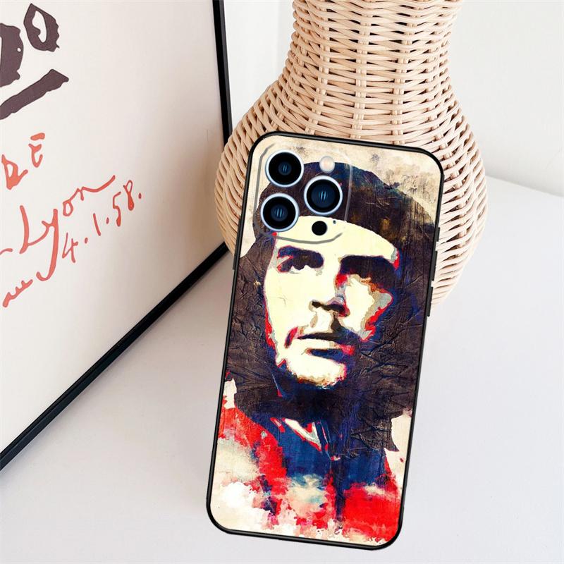 Che Guevara Case For iPhone 11 12 13 14 16 15 Pro Max Mini X XS Max XR Plus Cover Coque