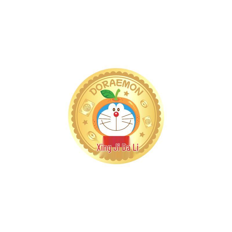 

Doraemon New Year Decorative Metal Sticker – Creative Ornament for Luck and Prosperity