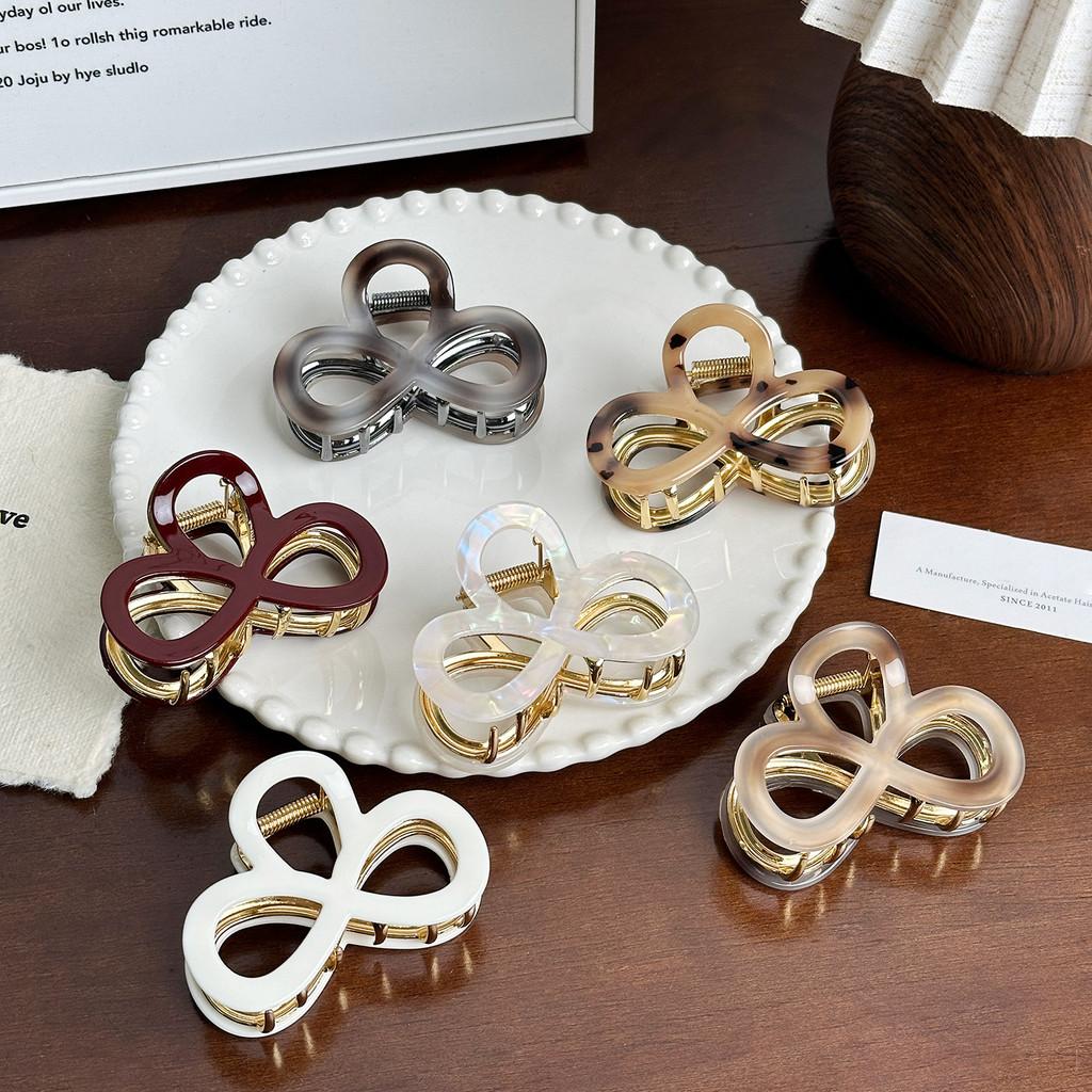 Elegant Hair Bow Claw Clip In Rich Color Variants Ideal For Stylish Women And Hairstyles Unique