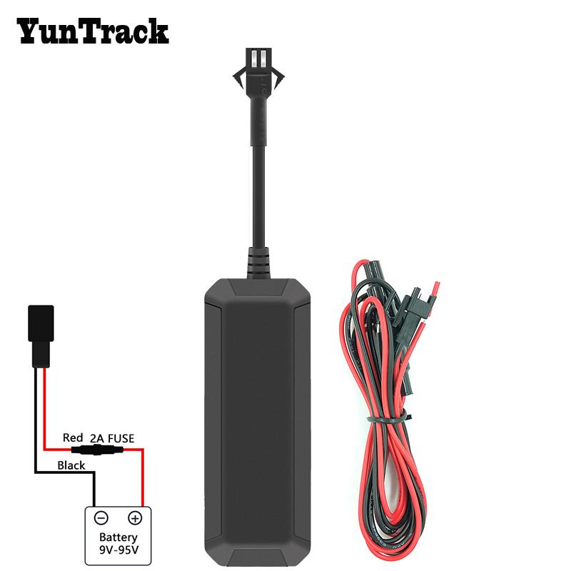 2G CJ780 4PIN Relay GPS Tracker Car Motorcycle ACC status Tow away Power off SMS alarm shock move call Cut oil Locator Free APP