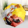 Cats, Aristocats Themed Automatic Opening and Closing Umbrella, Brightly Colored 8-rib Portable Umbrella, Suitable for Men and Women, A Perfect Gift F