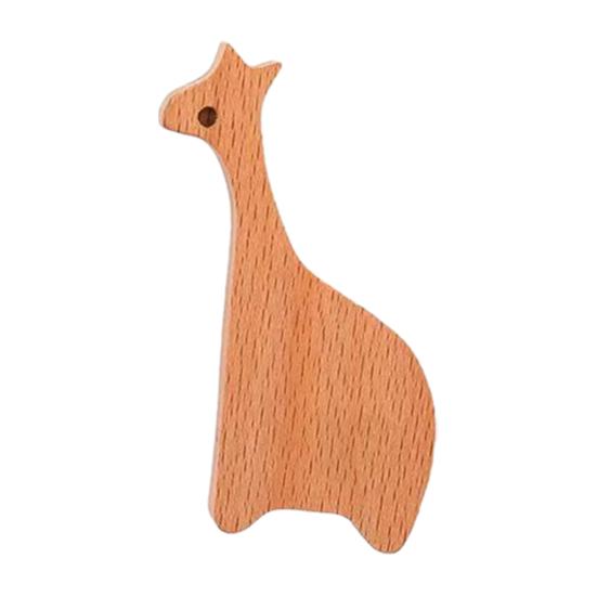 Wooden Wall Hook Lightweight Adhesive Hook with Natural Wood Grain Design Hook for Items Kids Schoolbags Hats Scarves