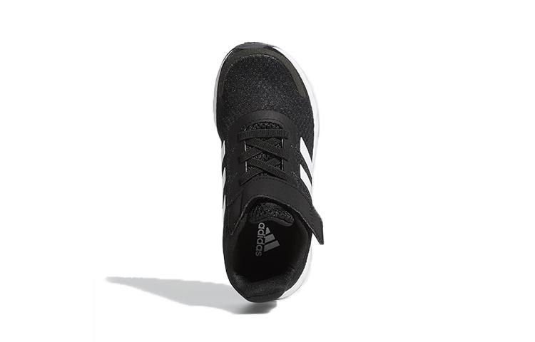 adidas Duramo Sl Breathable Low Top Running Shoes Black White Children Aged 3 7 Years Old FX7314