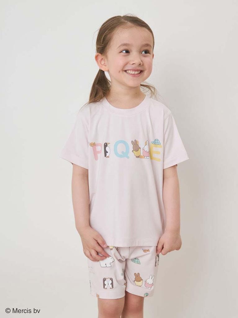 Gelato Pique DickBruna Kids PKCT254413PNK120 Camiseta Cool-Touch com Ponto Único