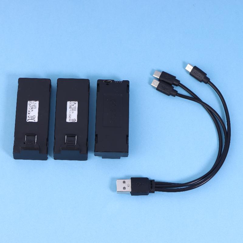 E88/E525/E99/K3/E100/P1/P5/P8/P14/P15/P25 3.7V 1800Mah Rc Drone Battery Stable Drone Battery With Charging Cable