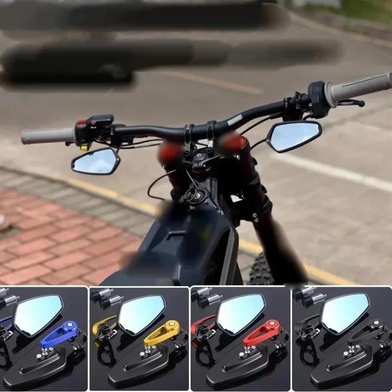 7/8" 22mm Motorcycle Rearview For Sur Ron Surron Light Bee S X Handlebar Rearview Mirror Retro Round Side Mirror For SurRon