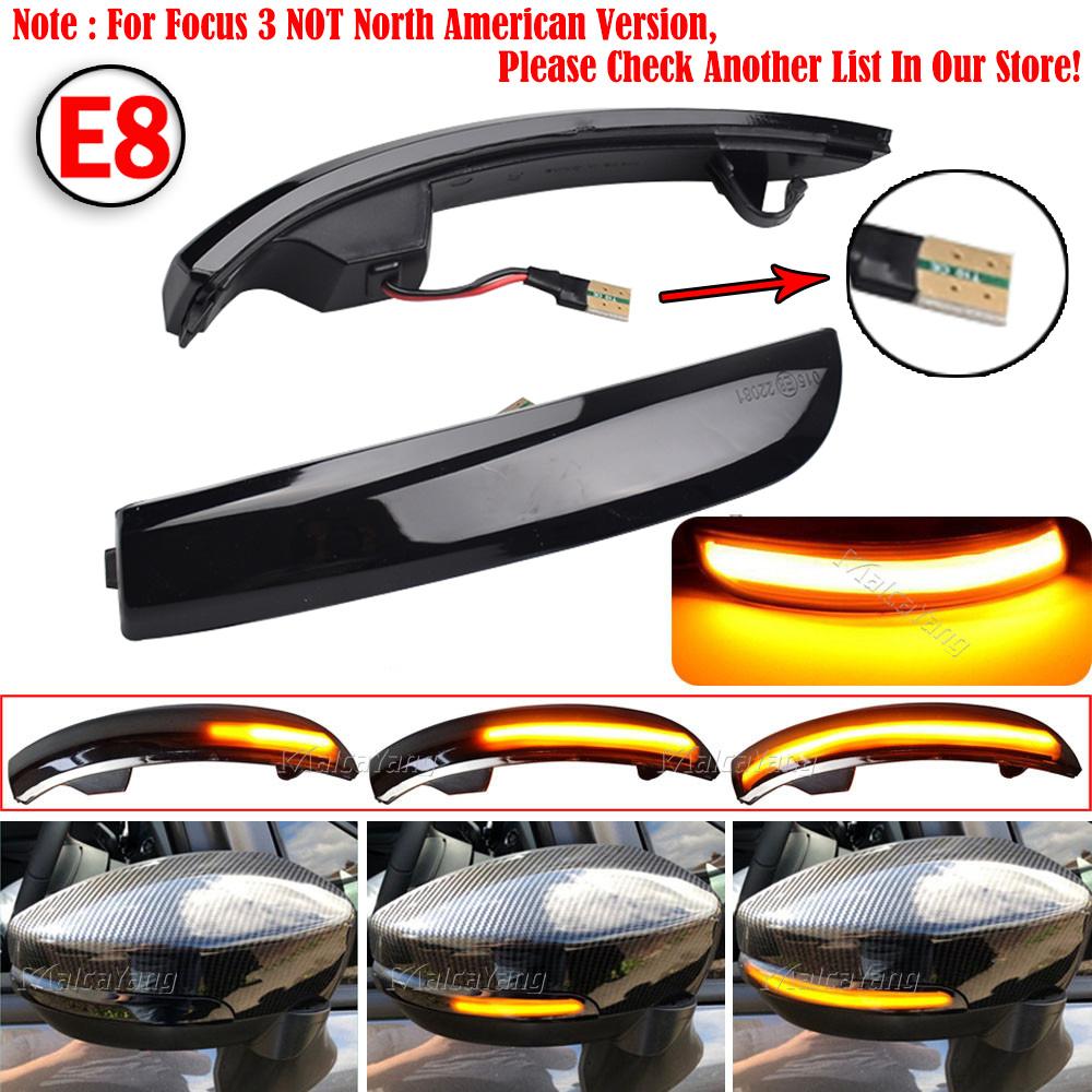 LED-Spiegelanzeige Sequenzieller Dynamischer Blinker Blinkleuchte für Ford Kuga Escape Ecosport 2013 2014 2015 2016 2017 2018