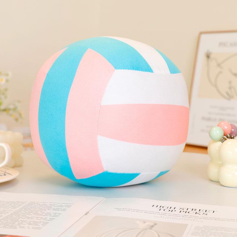 Creative Sports Plush Toy: Basketball, Football, Volleyball Stuffed Doll and Pillow for Kids' Birthday
