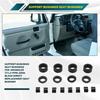 ABTU-Support Bushings Seat Bushings Front Seat Support Bushing For Jeep Wrangler TJ LJ 1998-2006