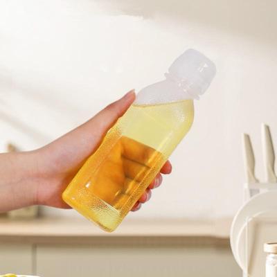 300/500/1000ml Garrafa de Óleo de Cozinha Plástico Squeeze Dispensador de Temperos Para Molho de Salada Recipiente de Azeite Utensílios de Cozinha