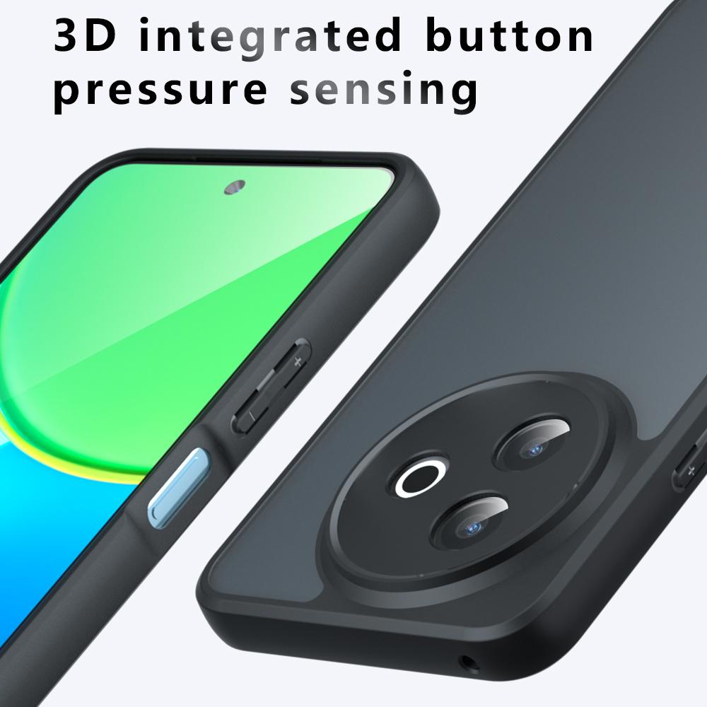 Cover for VIVO Y39 5G Case Ultra Thin Matte Translucent & Clear Full Protection Funda for VIVO Y39 5G Capa