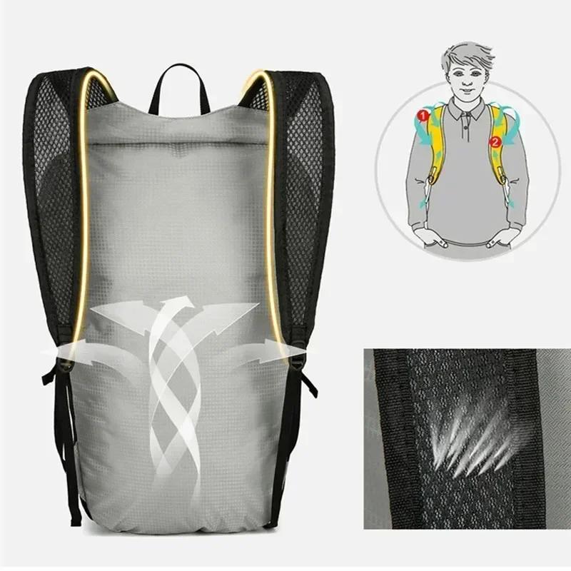 20L Outdoor Lightweight Foldable Waterproof Backpack Pack for Women Men Large Capacity Hiking Travel Backpack