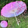 Parapluie en Papier Huilé Style Antique Chinois 82cm Parapluie Décoratif Multicolore pour Enfants Parapluie pour Costumes Photographie