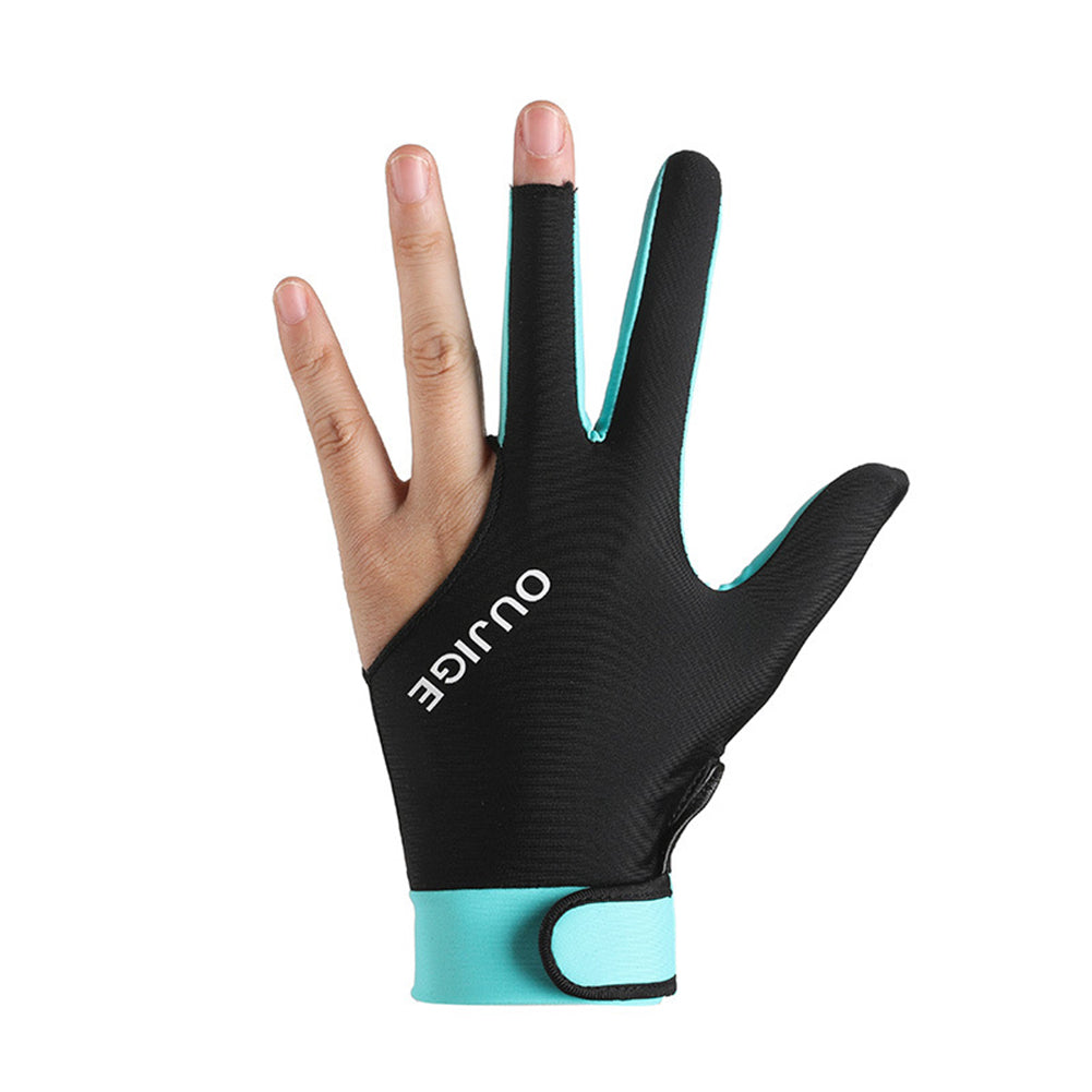 

Перчатки для бильярда из полиэфирного волокна, дышащие, износостойкие, бильярдные аксессуары, сетчатая поверхность, утолщенные, принадлежности для настольного тенниса мятный зеленый