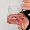 Ins Style Mt. Fuji Creative Pink Glass: Elegant Mountain Range Whiskey & Liquor Cup