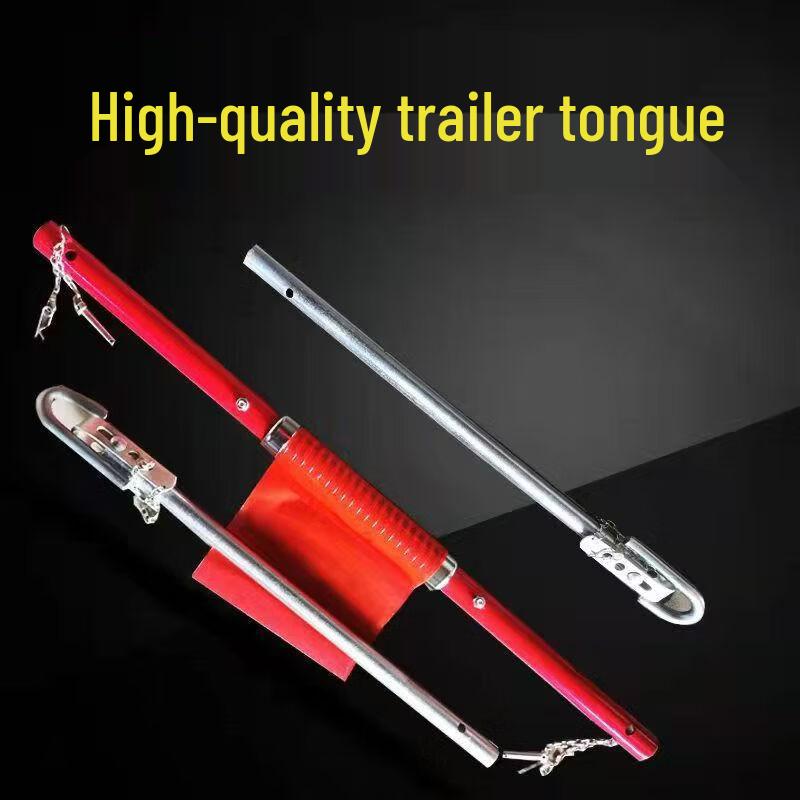 Baishili Dual-Buffer Heavy-Duty Steel Tow Bar