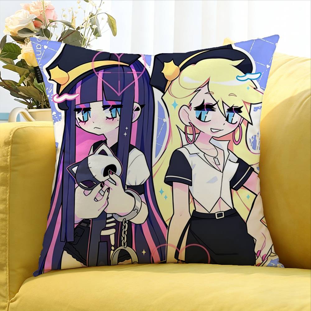 Panty Stocking With Garterbelt Various Sizes Square Pillow Case For Car Home Bedchamber Decor