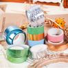 Moonlight & Poetry Series: Retro Washi Tape Set - 2 Rolls for Journaling