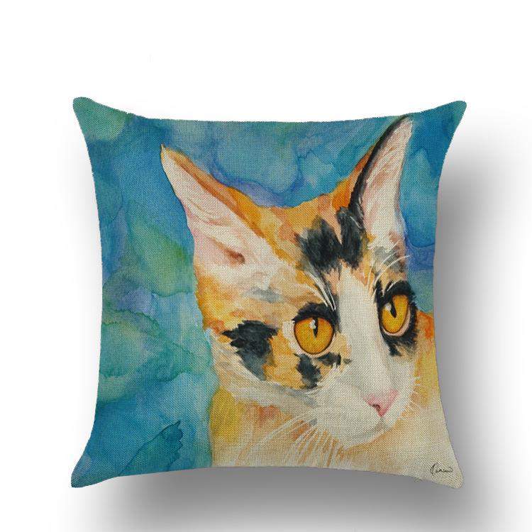 

Cute Cartoon Cat Dog Sofa Bed Pillowcase 45*45cm