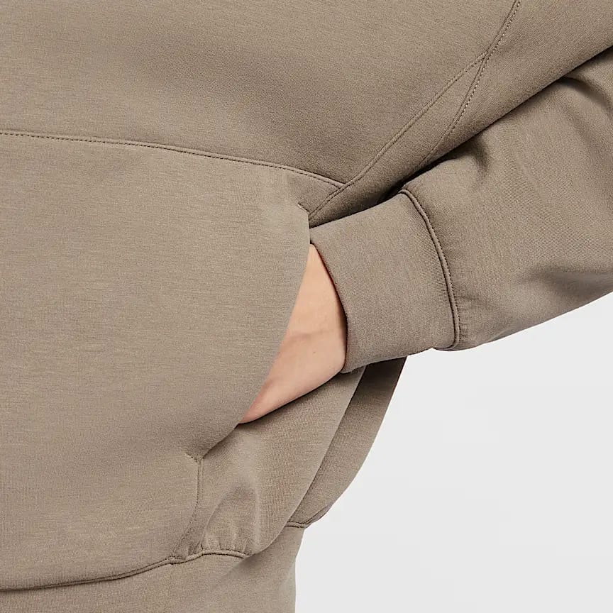 Nike Dri Fit IMPOSSIBLYSOFT Sweatshirt Women's Marten Brown/Ore Gray HQ8189-233