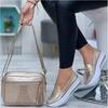 Pantofi Loafers de Modă pentru Femei, Pantofi Respirabili Slip-On, Pantofi Sport Casual cu Talpă Pană, Ușori