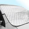 Universal Car Snow & Frost Protection Cover - Magnetic Aluminum Film