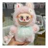 Cute Plush Doll Keychain with Ribbon - Stylish Bag Pendant and Adorable Toy Gift