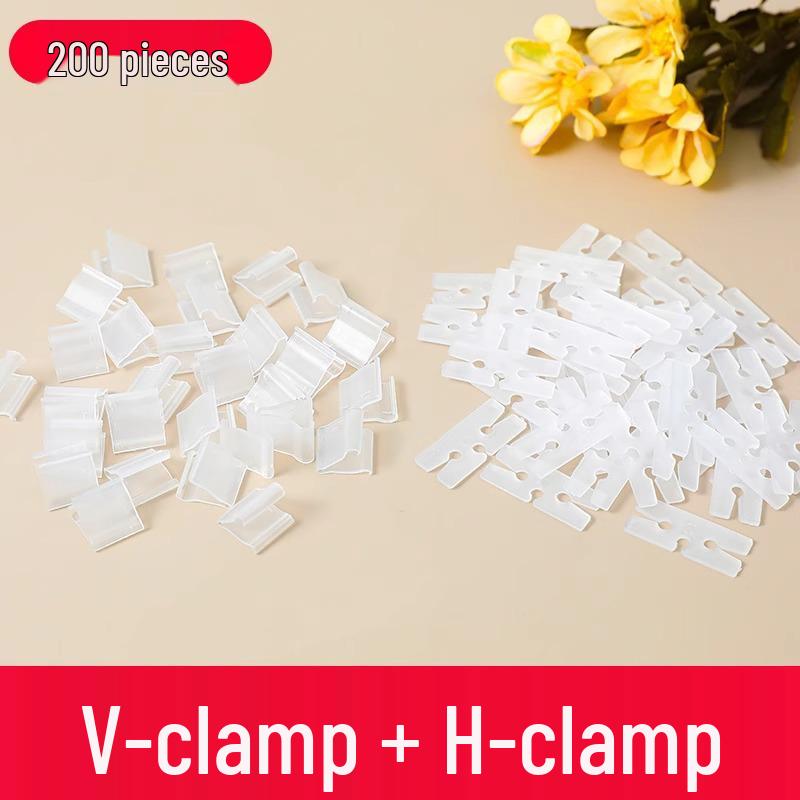 Ballonzubehör: Latexballon-Verschlussclips - H-förmige & V-förmige Clips