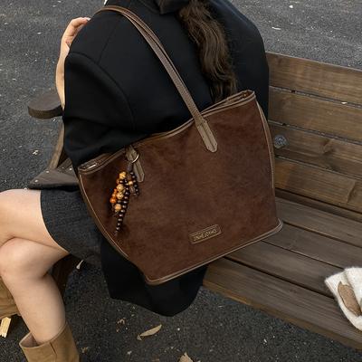 Casual Temperament Autumn New Tote Bag Large Capacity To Work Commuting Out Shoulder Bag Women
