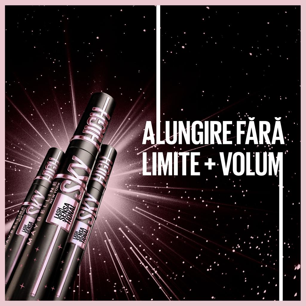 Maybelline New York Lash Sensational Sky High Mascara Cosmic Black 7,2ml Länge & Volumen