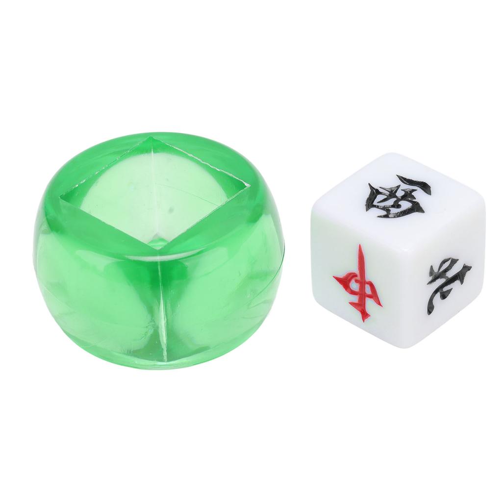 5 Stück Mahjong Windrichtung Würfel Südwest Nord Kugel Unterhaltungsspiel Würfel