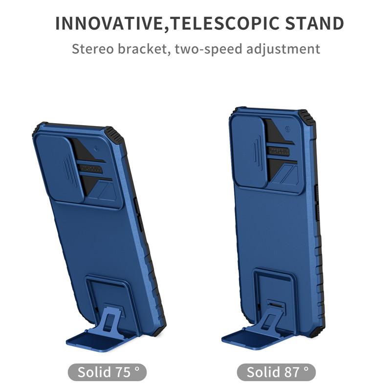 Pro OPPO A15 A15S A16 A16S A16K A16E Pouzdro Robustní Armor Stojan Zadní Kryt Pro OPPO A52 A72 A53 A53S A54 A55 A36 A76 A95 A96
