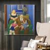 Fernando Botero Famous Canvas Painting Fat Art Man and Woman Family Posters Print Wall Art Picture for Living Room Decor Cuadros