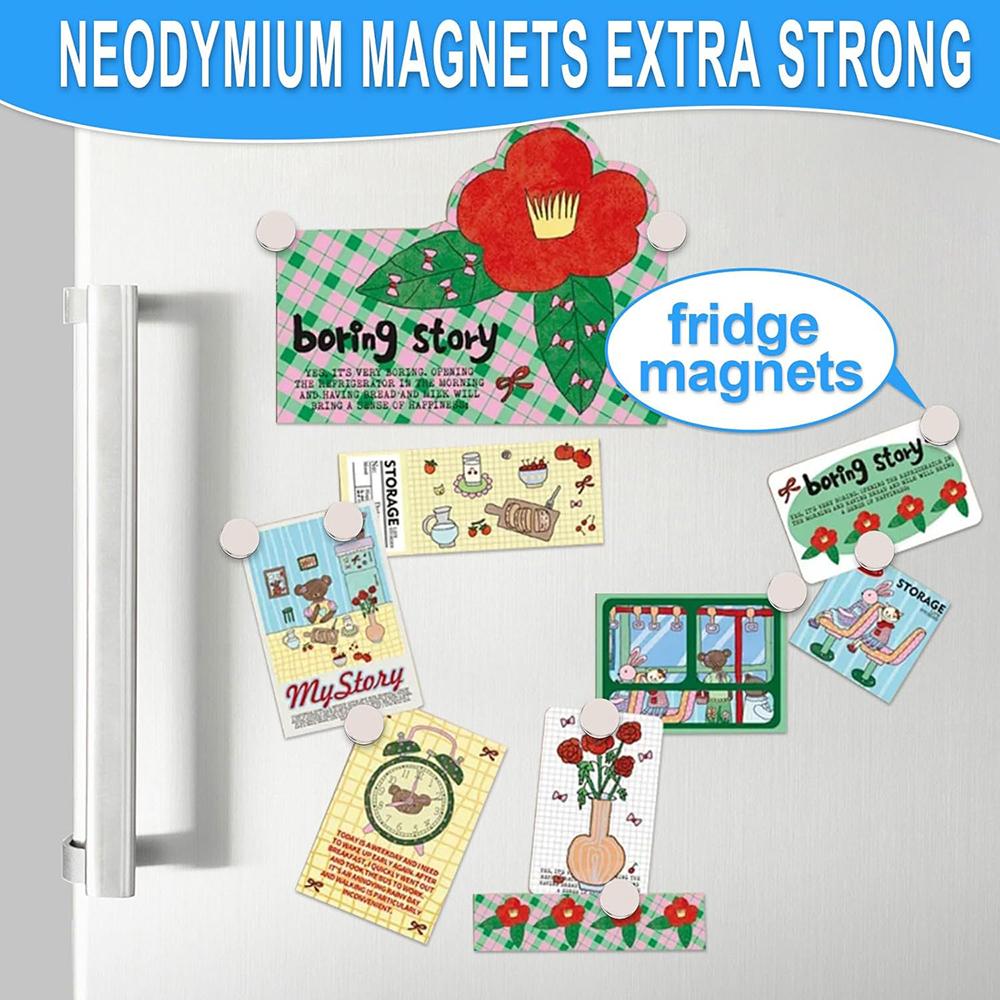 10x8mm imans Kühlschrankmagnete für DIY Büro Whiteboard Werkstatt Geeignete Werkzeuge Zuhause Arbeitsplatz