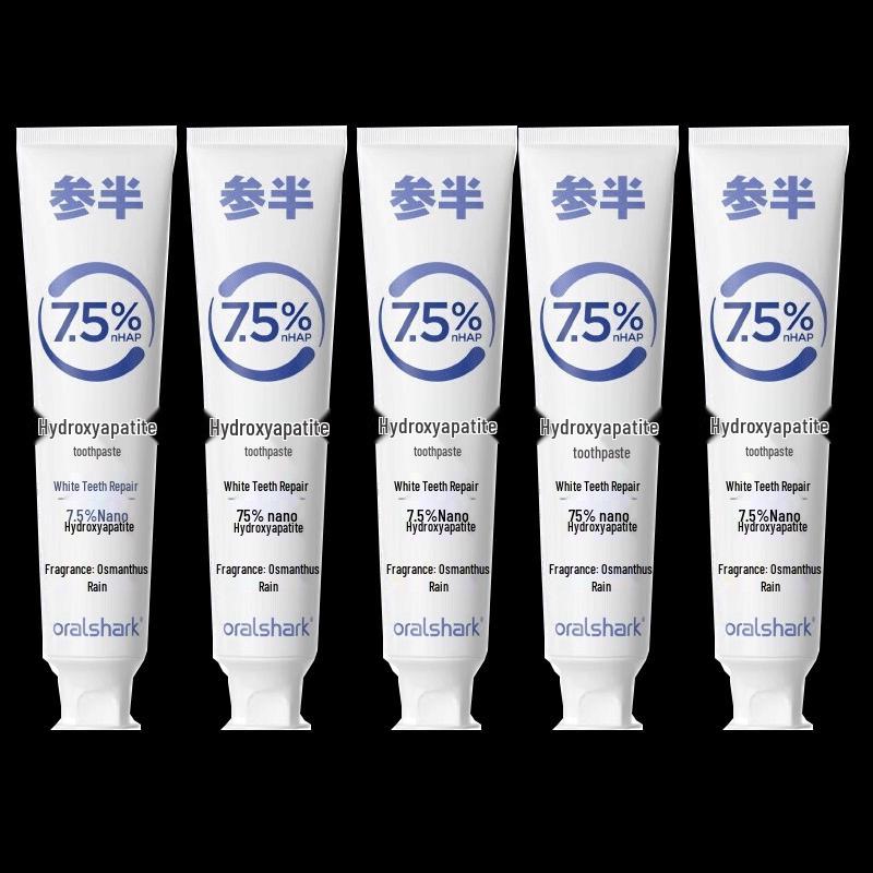 

Semi Hydroxyapatite Toothpaste, Osmanthus Rain Flavor (5 x 100g)